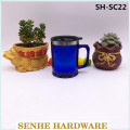 450 ml de doble pared de acero inoxidable taza de café (SH-SC22)